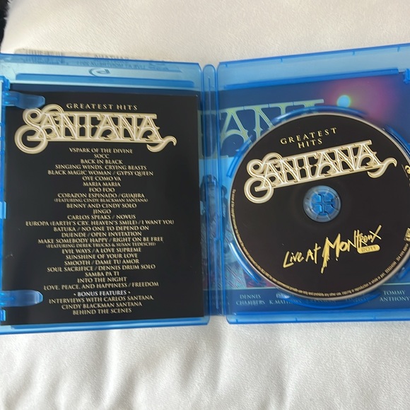 Blu-ray SANTANA Greatest hits. - live at Montreux, Switzerland - Picture 3 of 4